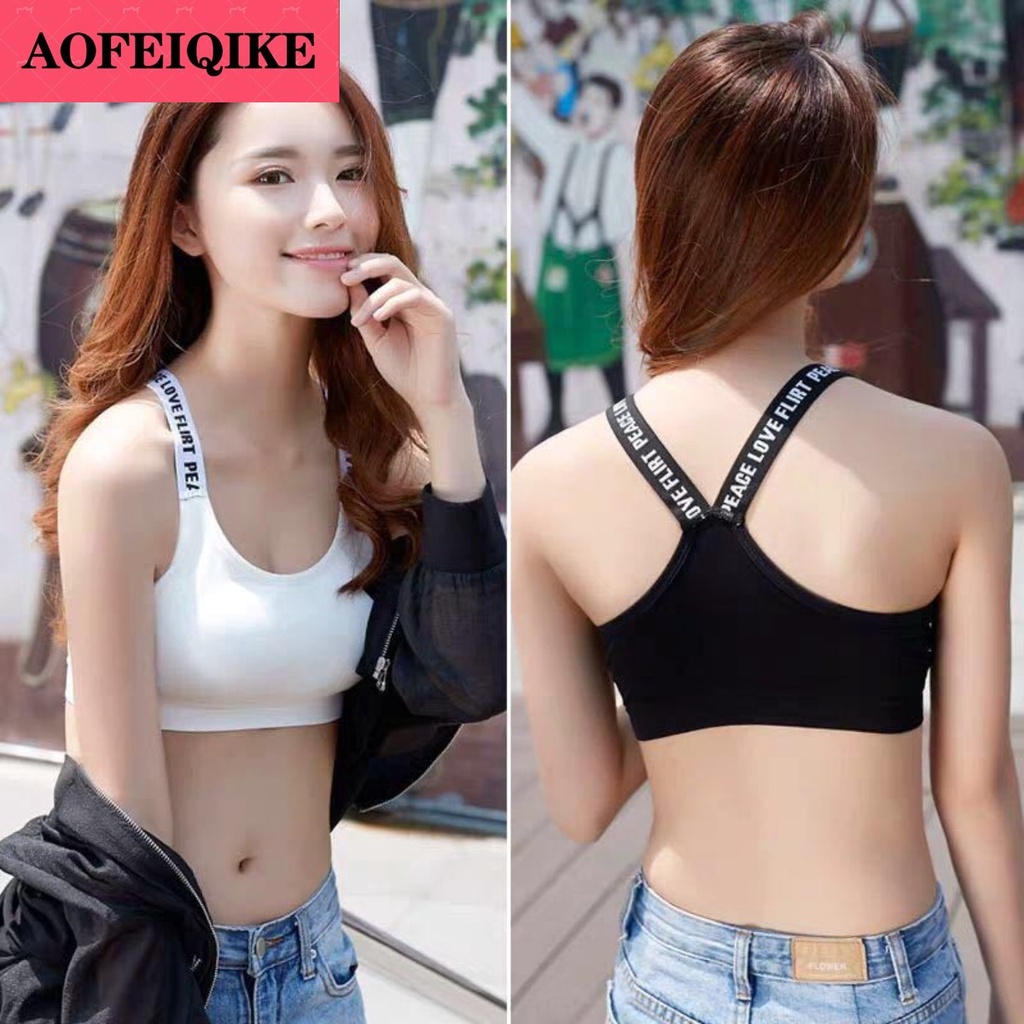 Suspender Tank Top - 40-65Kg Seksi Sutyen Üst Kadın Spor
