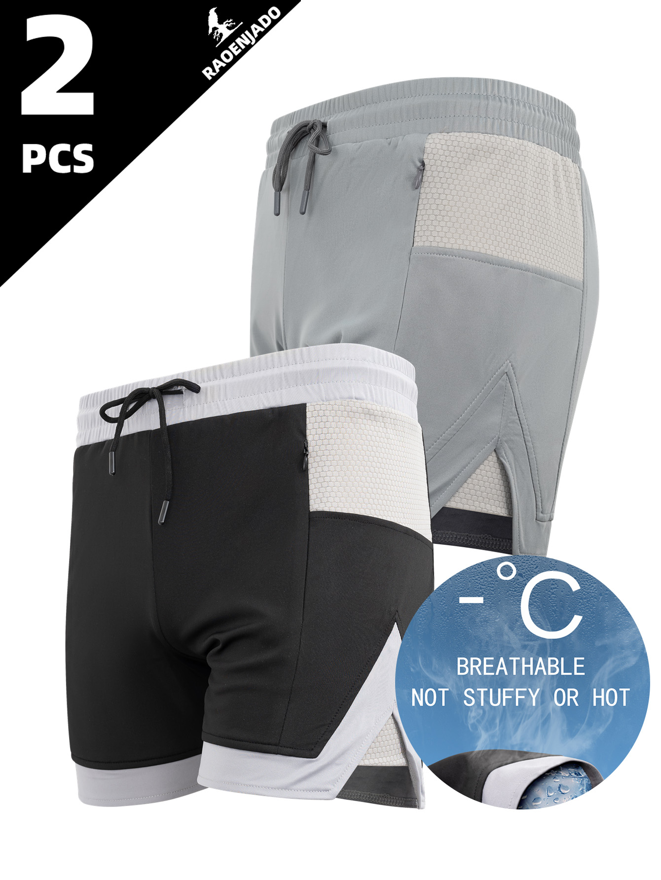 Trunk Breathable Men - Erkek Atletik Şortları Hızlı Kuruyan Yazlık