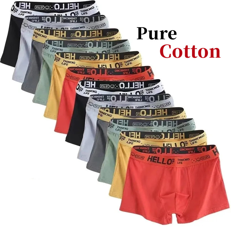 Boxer Shorts Modal - 10 adet/erkek iç çamaşırı erkek saf