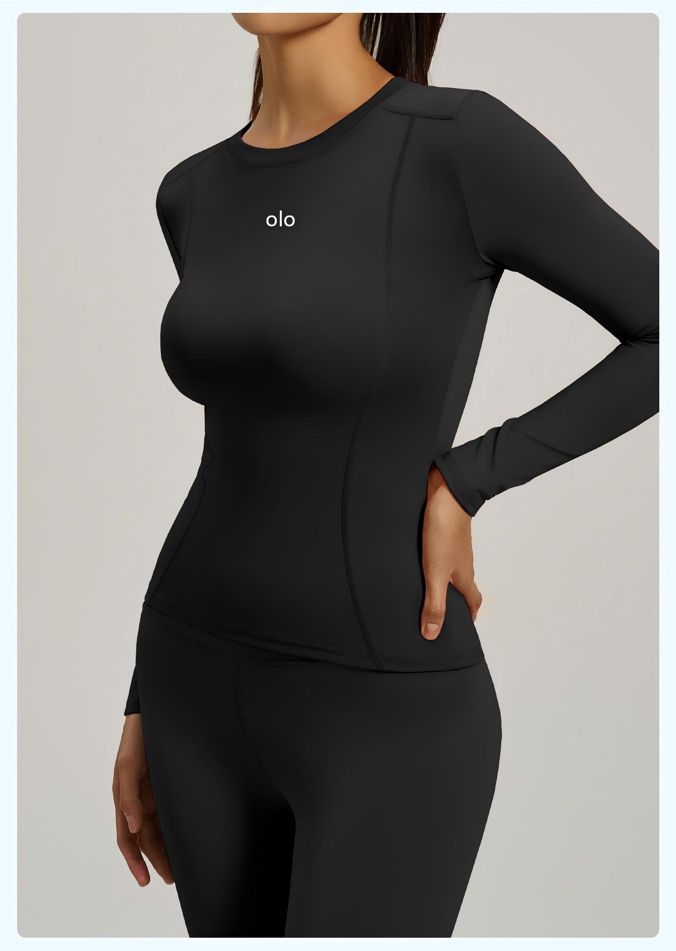 T Shirt Tight Fit - Kadınlar için Yuvarlak Yaka Dar Kesim