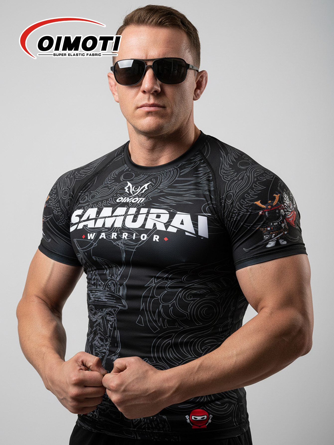 T Shirt Tight Fit - Erkek Hızlı Kuruyan Kompresyon Koşu Tişörtü
