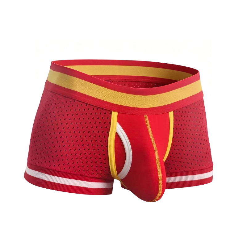 Mesh Sport Boxer - Erkek File Boxer Külot U Şeklinde
