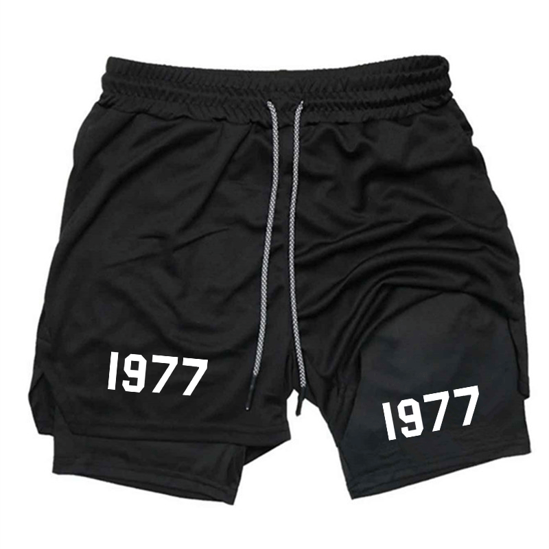 Compression Shorts Athletes - Erkekler için 2'si 1 Arada Spor