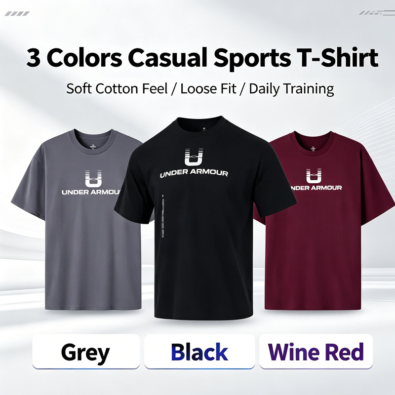 Undershirt Crew Neck - Under Armour Erkek Bol Kesim Ağır