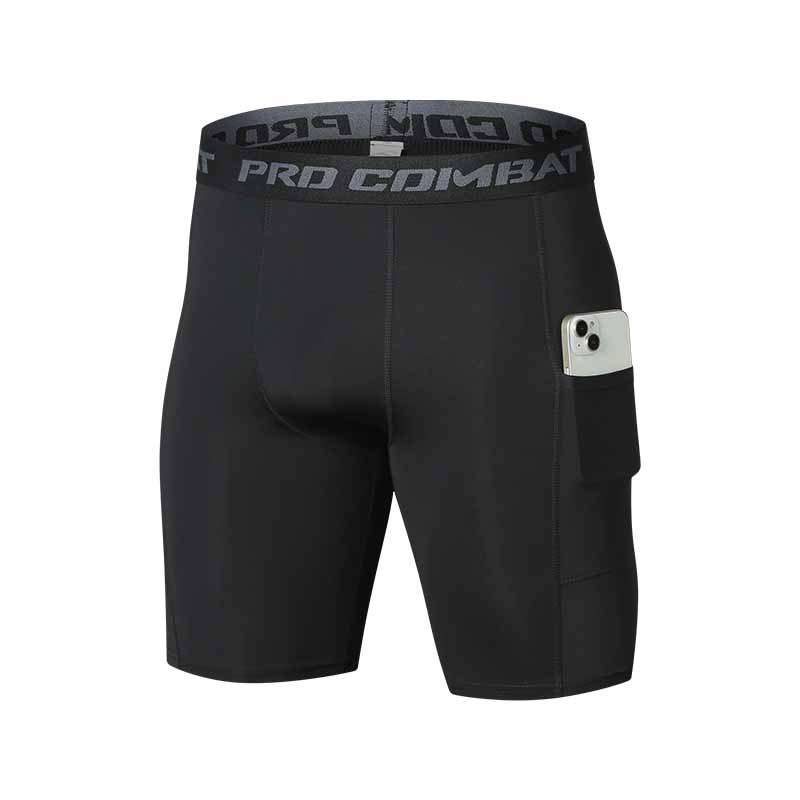 Compression Shorts Athletes - 2026 Cepli Erkek Spor Şortları, Erkekler