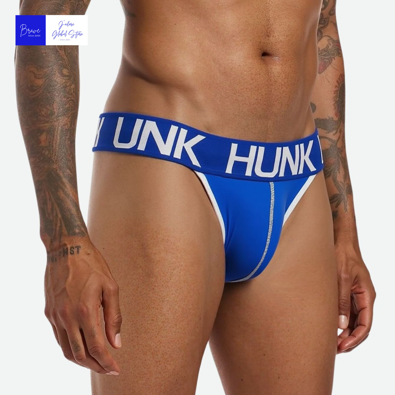 Jockstrap Athletic - Erkekler İçin Yüksek Bel Seksi Tanga
