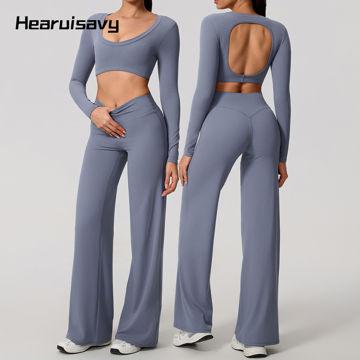 Compression Long Pant - Hearuisavy Spor Seti 2 Parça Kadın