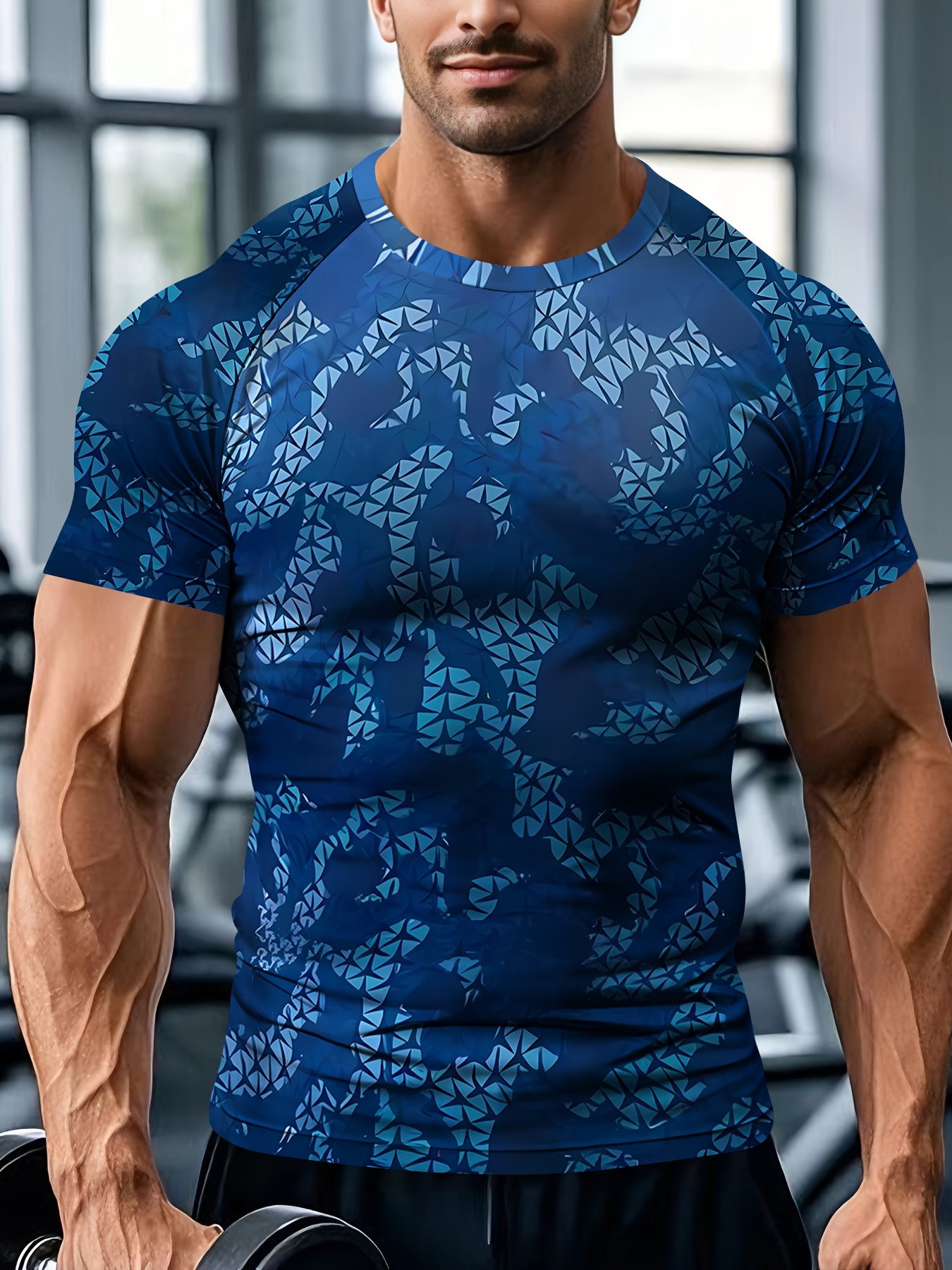 T Shirt Tight Fit - Erkekler Hızlı Kuruyan Yüksek Elastik Spor