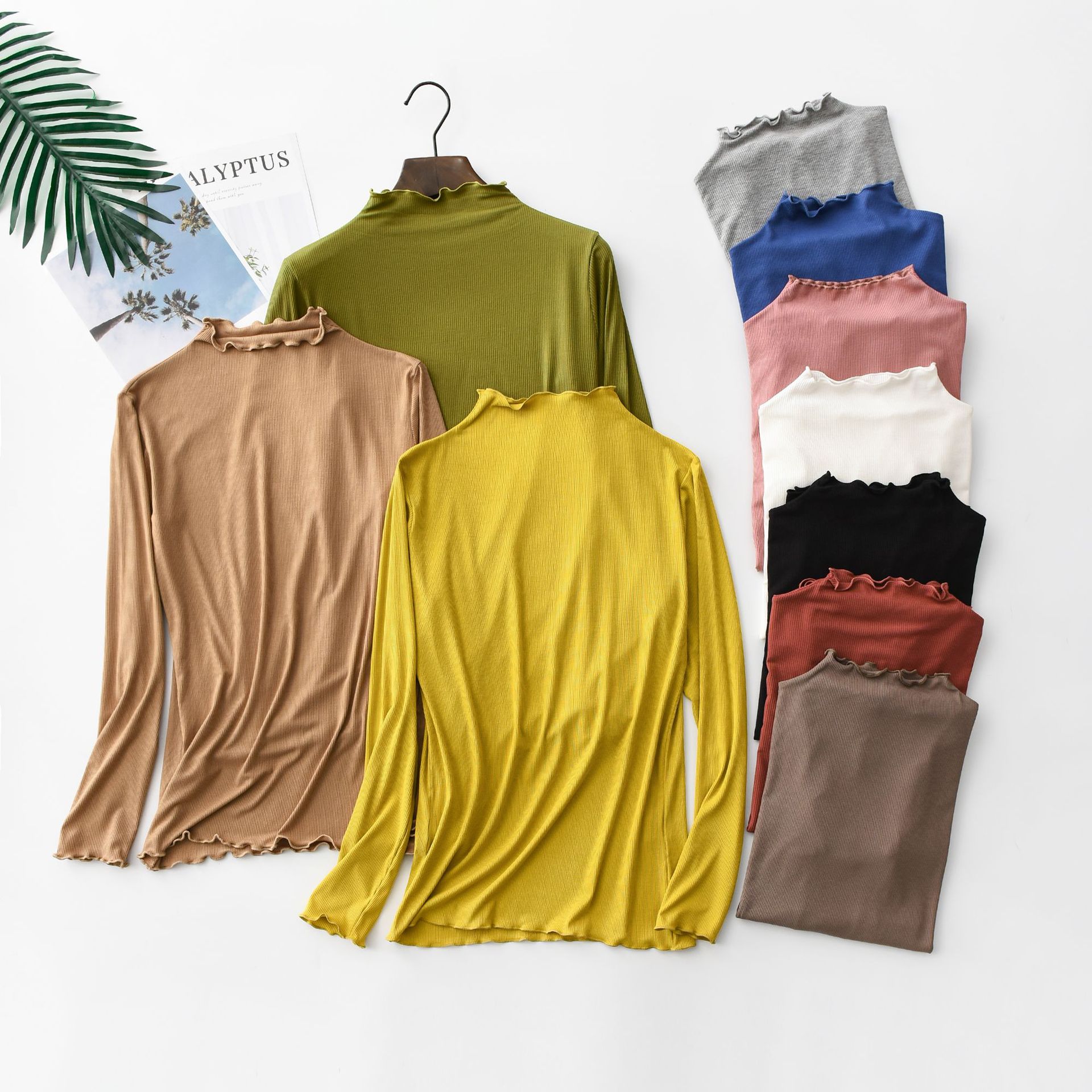 Undershirt Crew Neck - Yenilebilir ağaç mantar tişörtleri bahar sonbahar