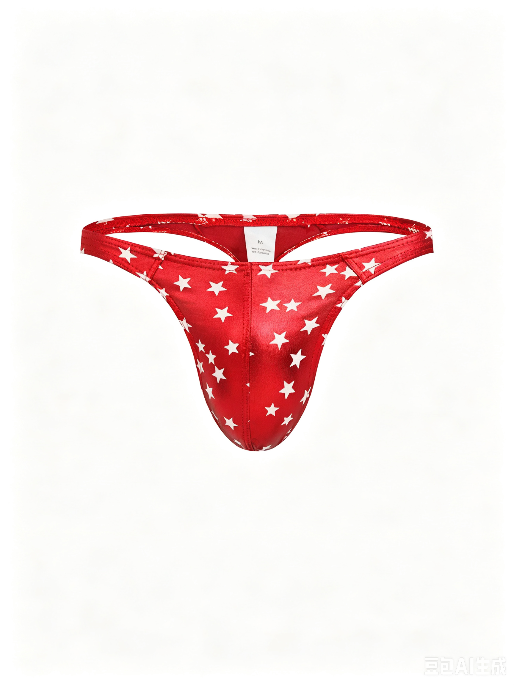 Jockstrap Athletic - Erkek Yansıtıcı Suni Deri Tanga İç