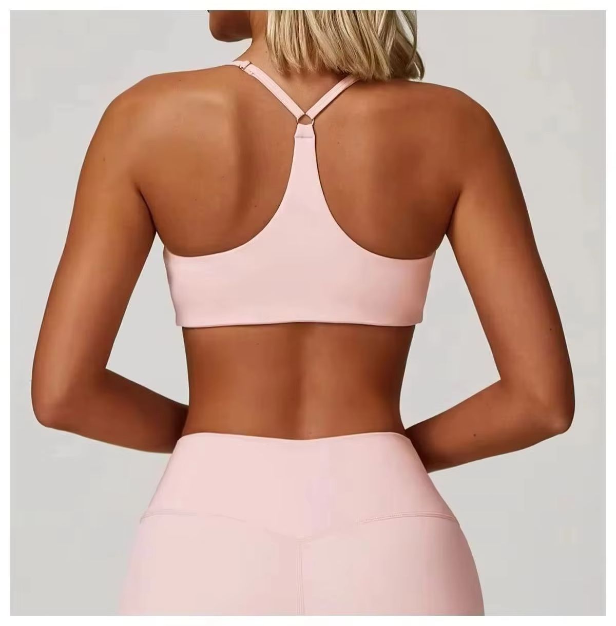 Quick Dry Underwear - Yazlık Seksi Büzgülü Spor Sütyeni Spor