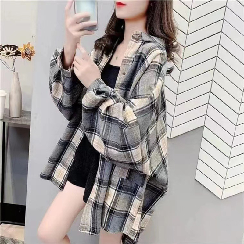 Thermal Long John - Sonbahar Kış Moda Yün Ekose Gömlek