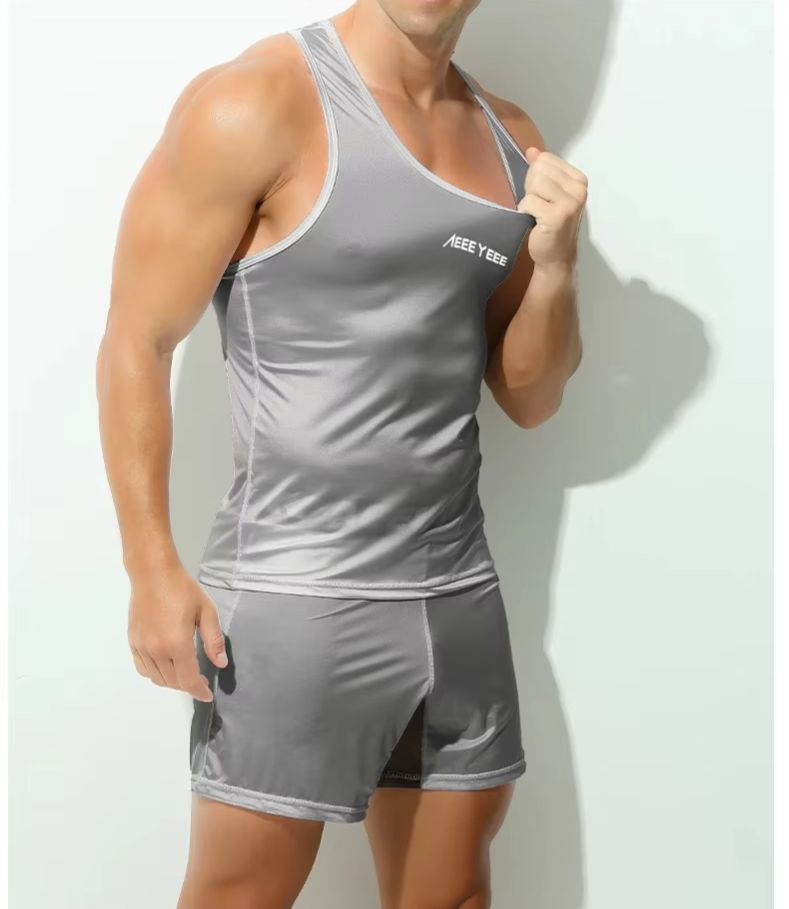 Mesh Sport Boxer - Erkek İç Giyim Gri boxer ultra