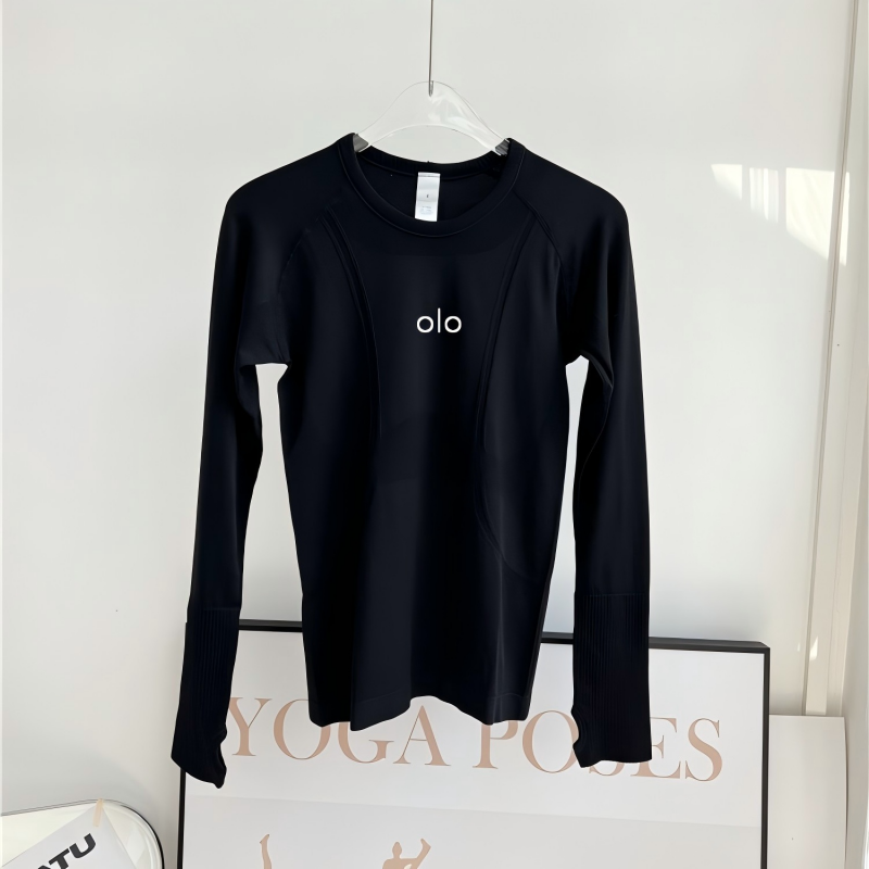 T Shirt Tight Fit - Fitness üstü yoga kıyafeti, kadınlar için