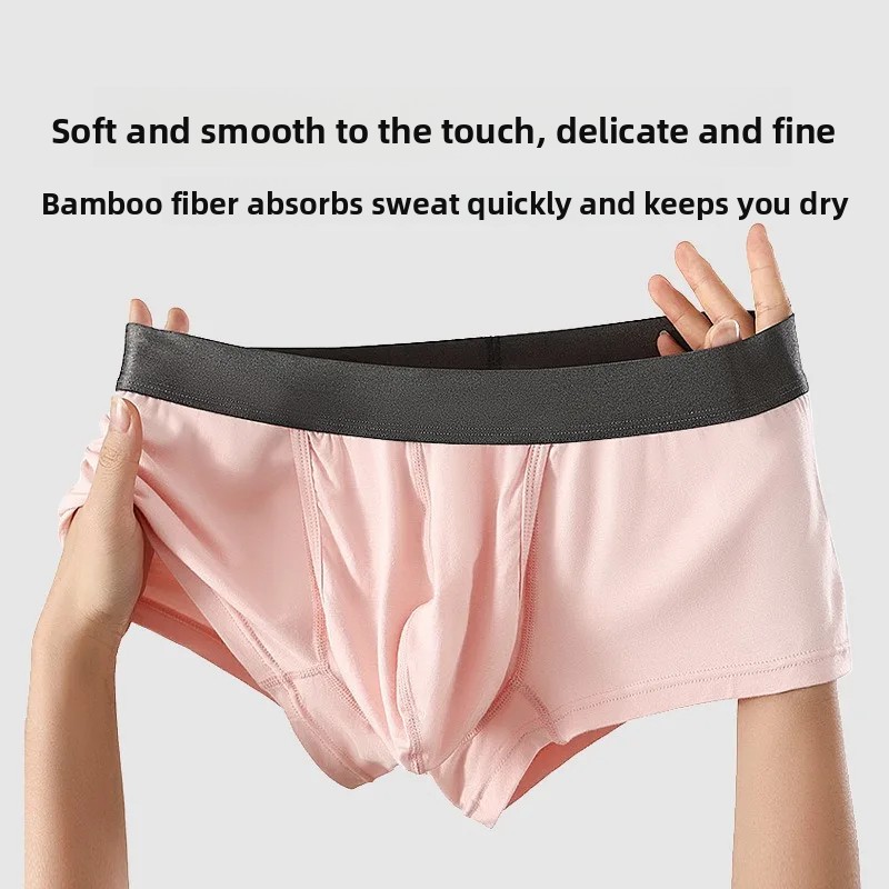 Bamboo Fiber Trunk - Erkek Bambu Elyafları Fly Front Ayrı