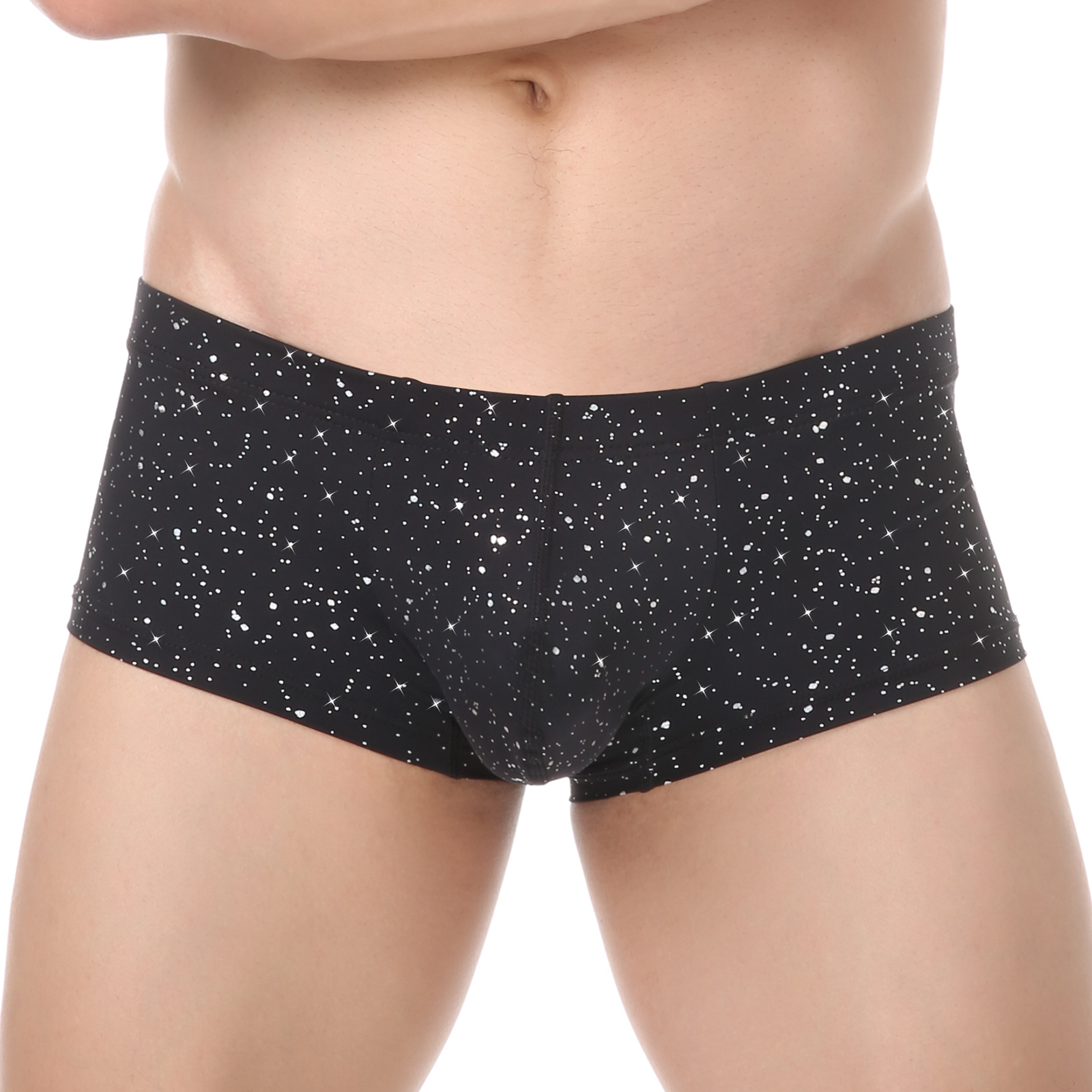 Pouch Boxer Pouch - Erkekler Pullu Boksörler Şort Spor Spor