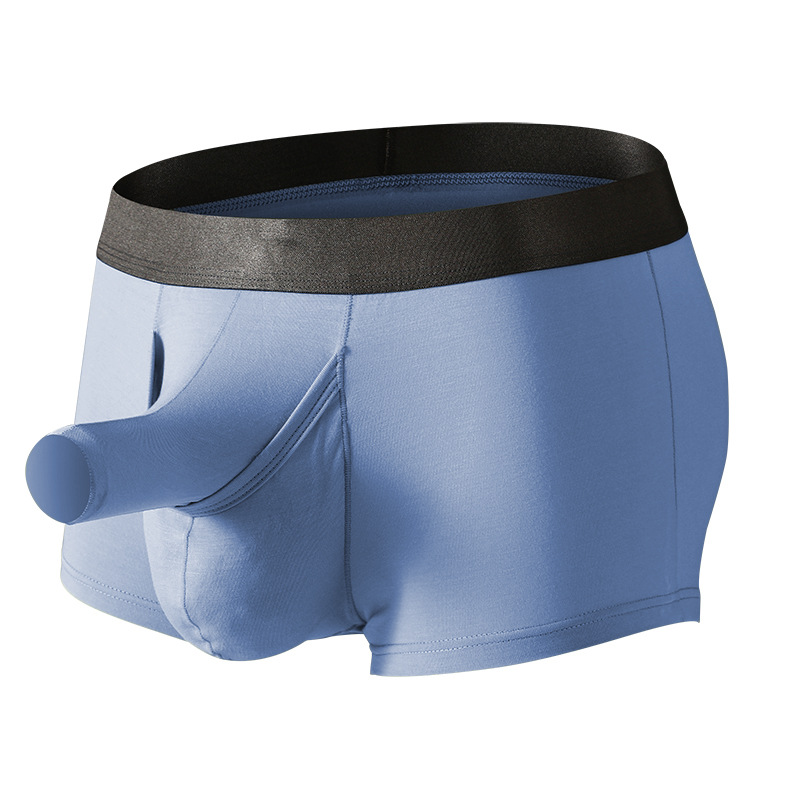 Bamboo Fiber Trunk - Erkekler için külot fil gövdesi açık