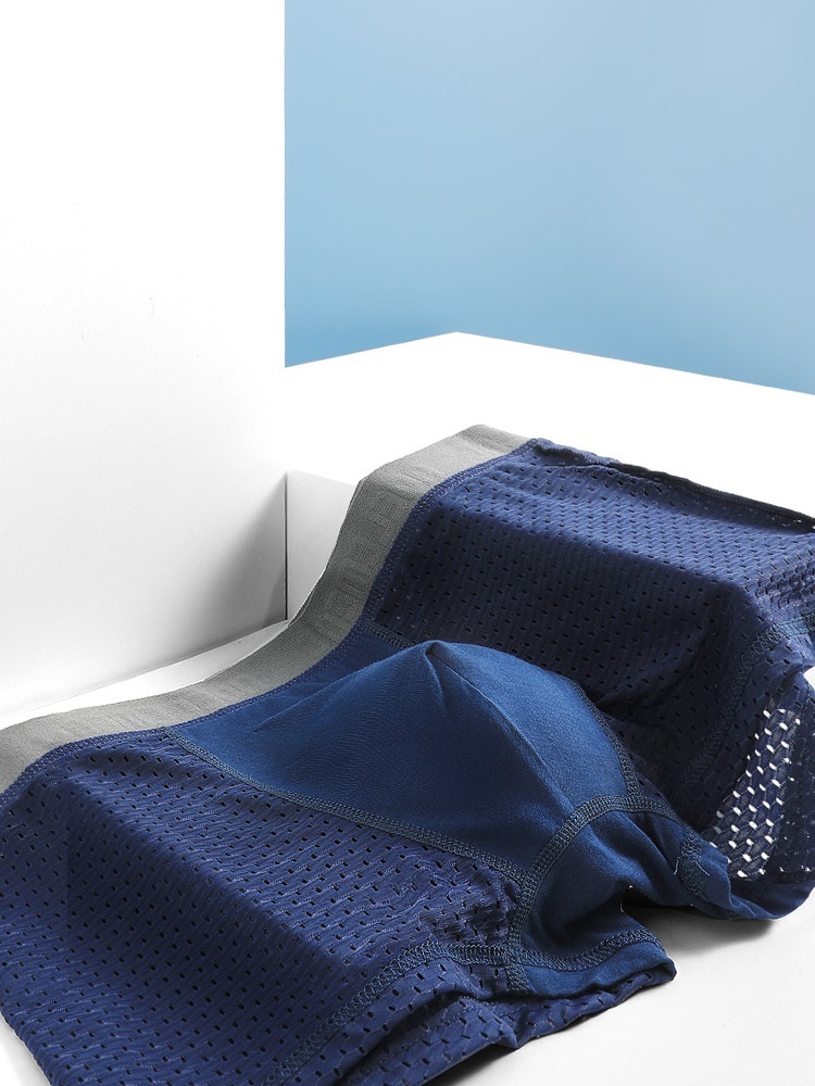 Mesh Sport Boxer - Erkek iç çamaşırı erkek boksörler spor