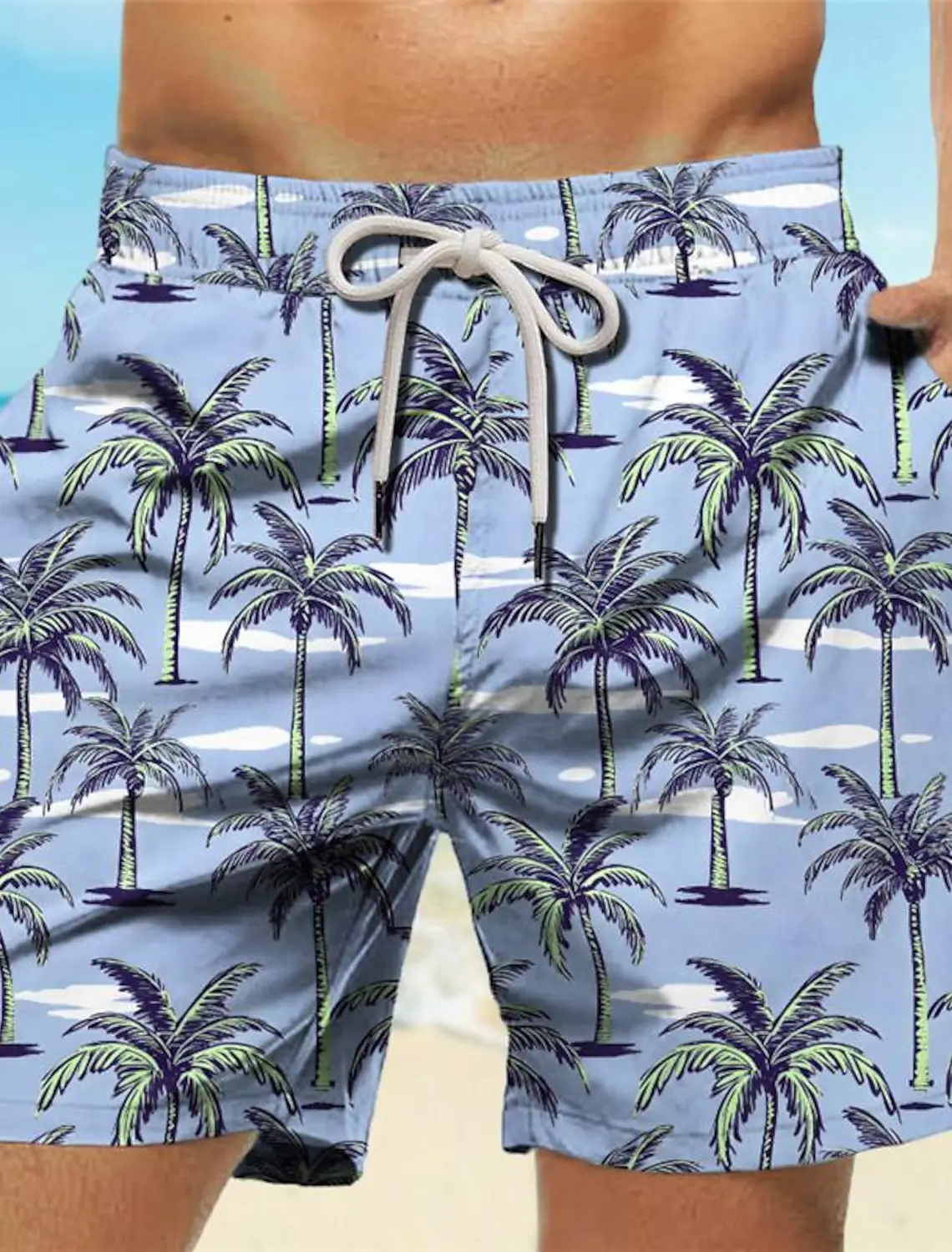 Tropikal Palmiye Ağacı 3D Bask - Trunk Breathable Men incelemesi ve fiyatı
