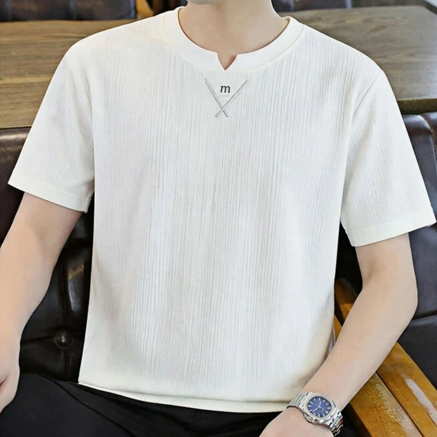 Yeni Stil Bisiklet Yaka Kırışı - Undershirt Crew Neck incelemesi ve fiyatı