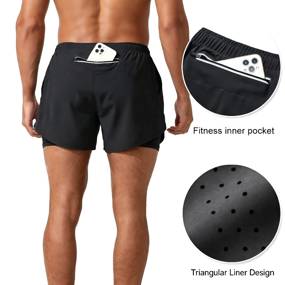 1 adet erkekler atletik koşu ş - Compression Shorts Athletes incelemesi ve fiyatı