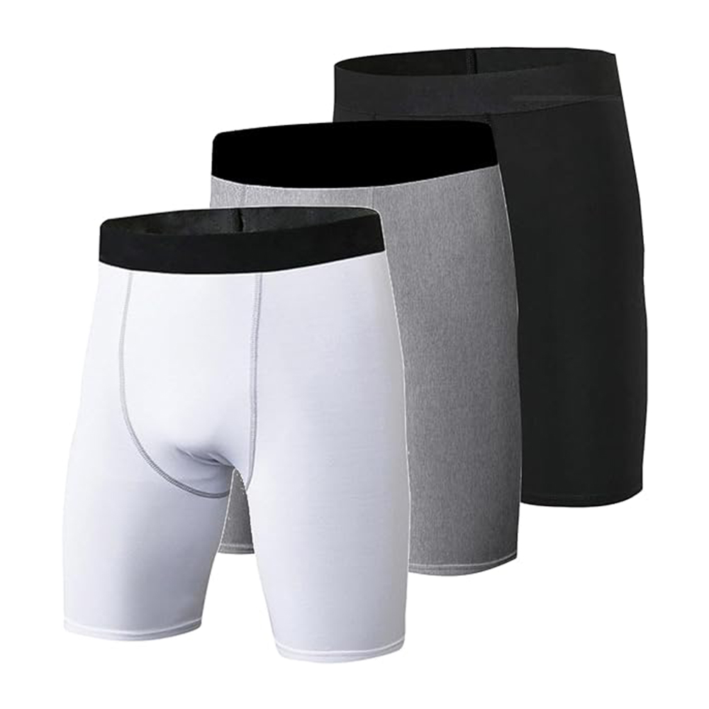 3 paket dar şort erkekler bask - Compression Shorts Athletes incelemesi ve fiyatı
