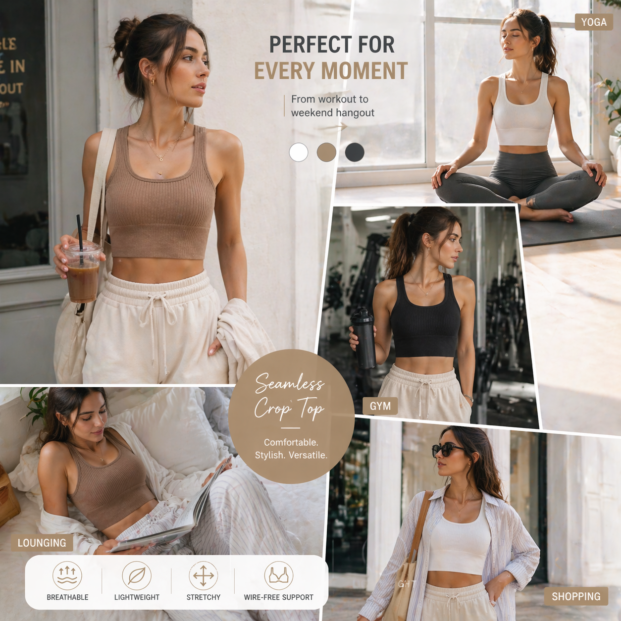 Kadınlar İçin Dikişsiz Fitilli - Tank Top Ribbed incelemesi ve fiyatı