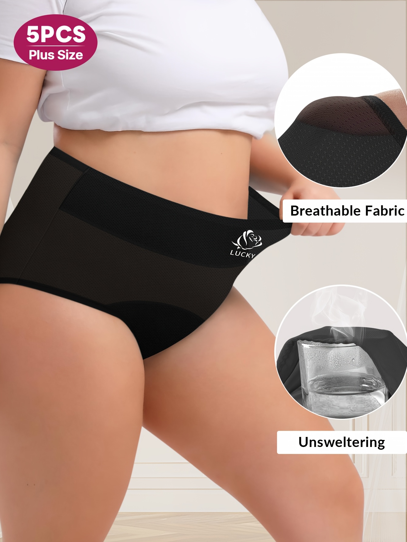 5'li Paket Büyük Beden İç Giyi - Multi Pack Underwear incelemesi ve fiyatı