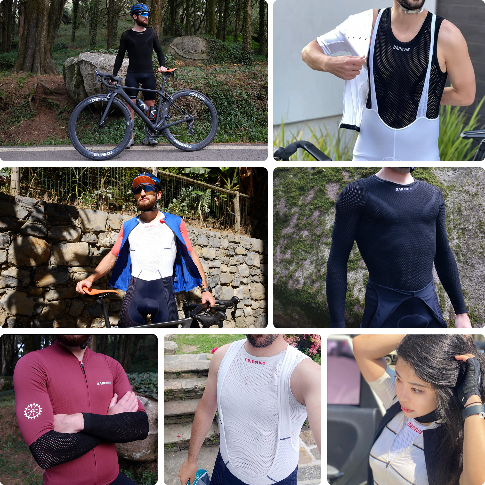 DAREVIE bisiklet ilk katman ad - Sleeveless Undershirt incelemesi ve fiyatı