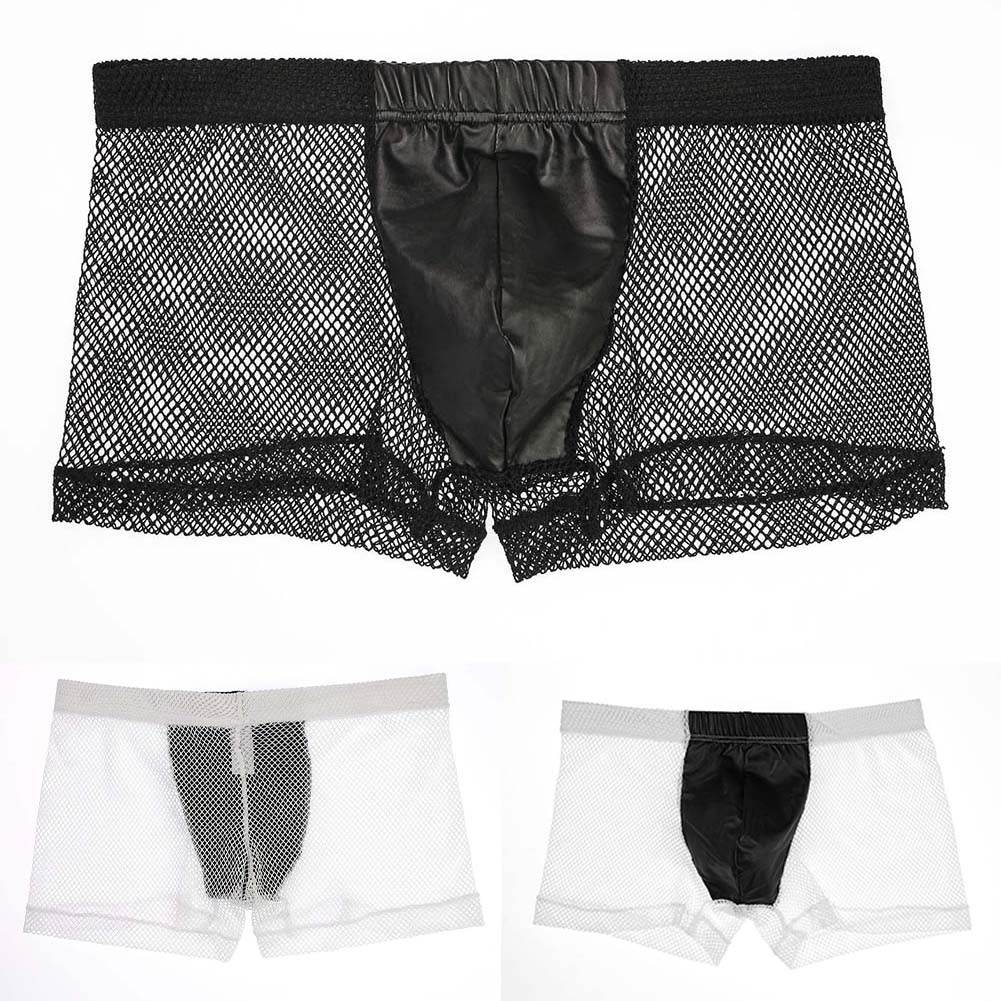 Erkekler için fileli, transpar - Pouch Boxer Pouch incelemesi ve fiyatı