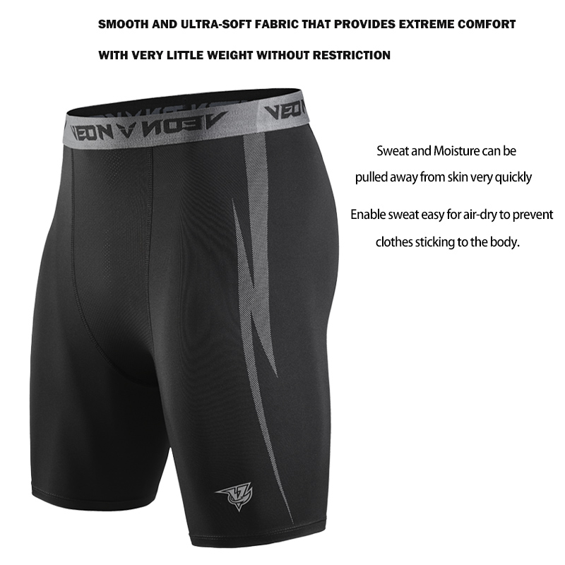 Siyah sıkıştırma şort erkekler - Compression Shorts Athletes incelemesi ve fiyatı