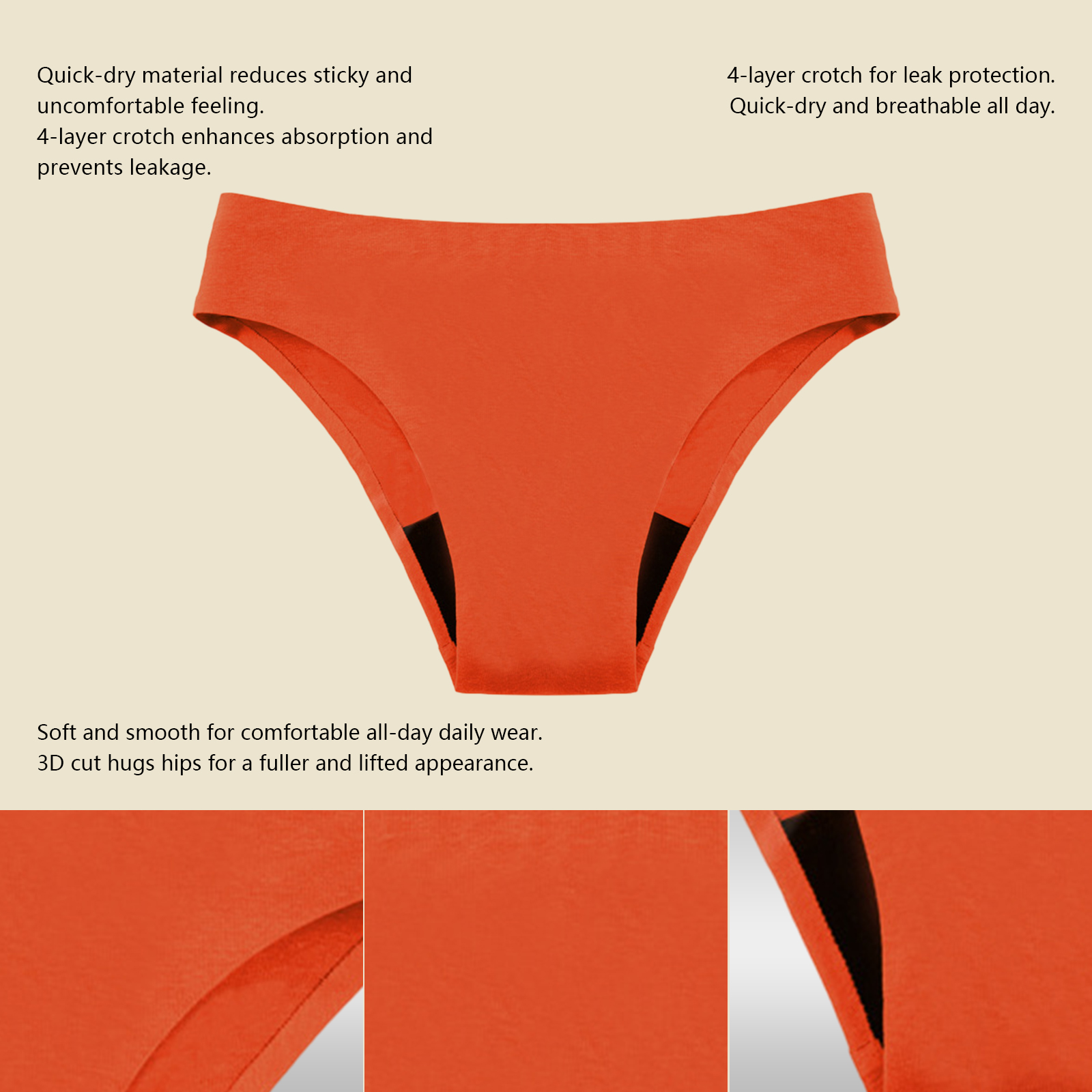 Zeriluna Dikişsiz Adet Külodu  - Quick Dry Underwear incelemesi ve fiyatı