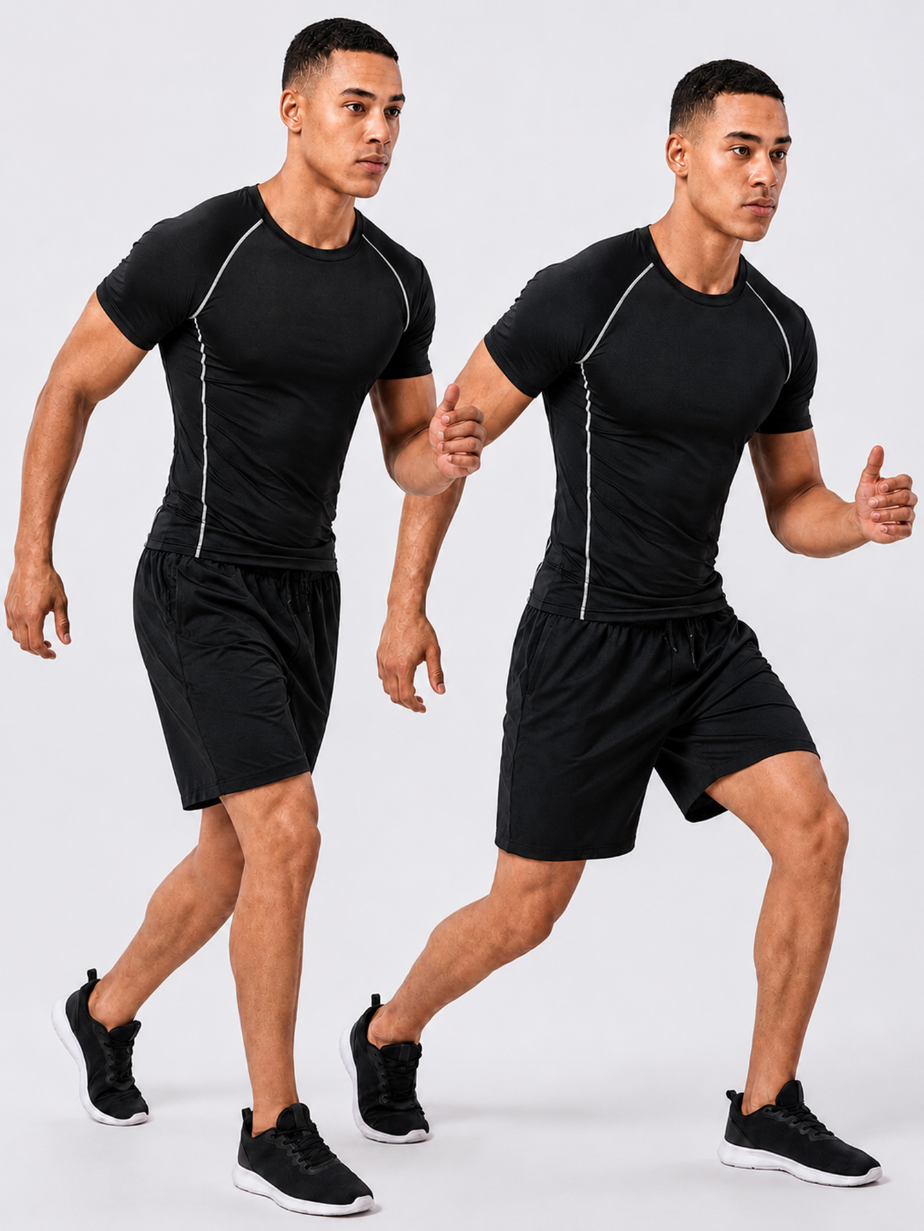 2 Parçalı Erkek Spor Giyim Set - T Shirt Tight Fit incelemesi ve fiyatı
