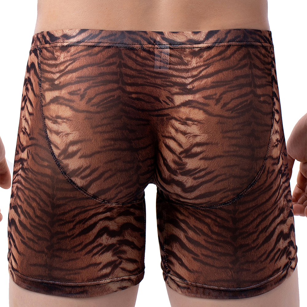 IKingsky erkek kaplan çizgili  - Long Leg Trunk Men incelemesi ve fiyatı
