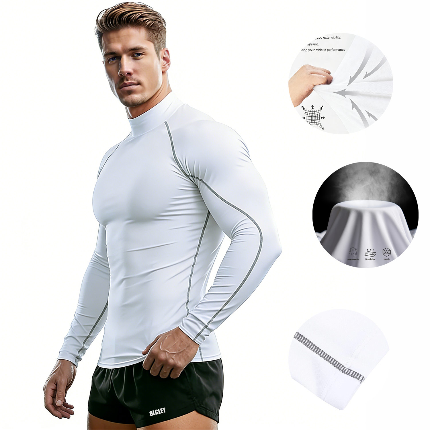 Spor tişört Erkekler Sıkıştırm - T Shirt Tight Fit incelemesi ve fiyatı