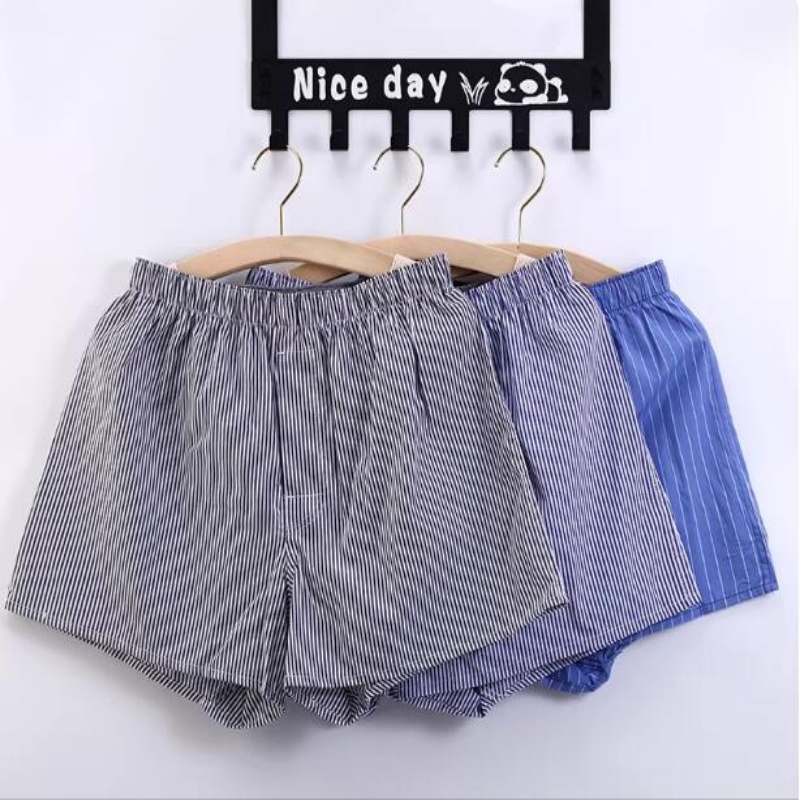 3 adet/grup M-3XL klasik ekose - Boxer Brief Pack Cotton incelemesi ve fiyatı