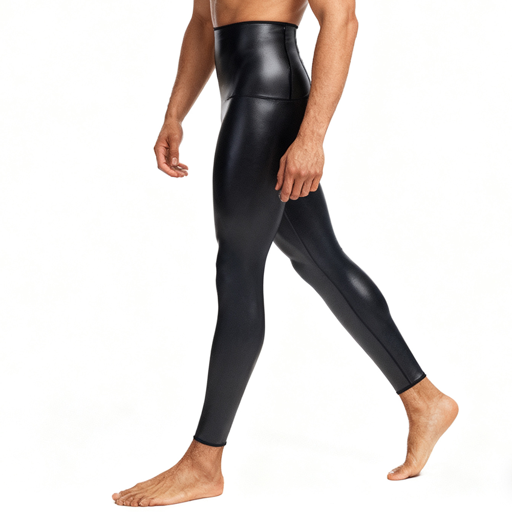 Seksi Erkekler PU Deri Uzun Pa - Compression Long Pant incelemesi ve fiyatı