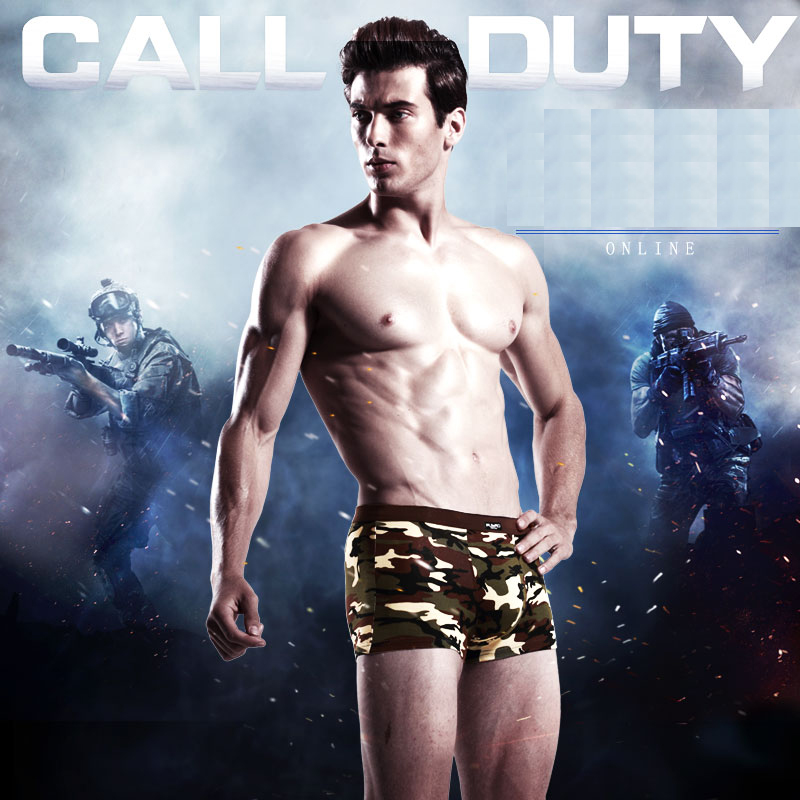 4 adet/grup kamuflaj Boxer erk - Multi Pack Underwear incelemesi ve fiyatı