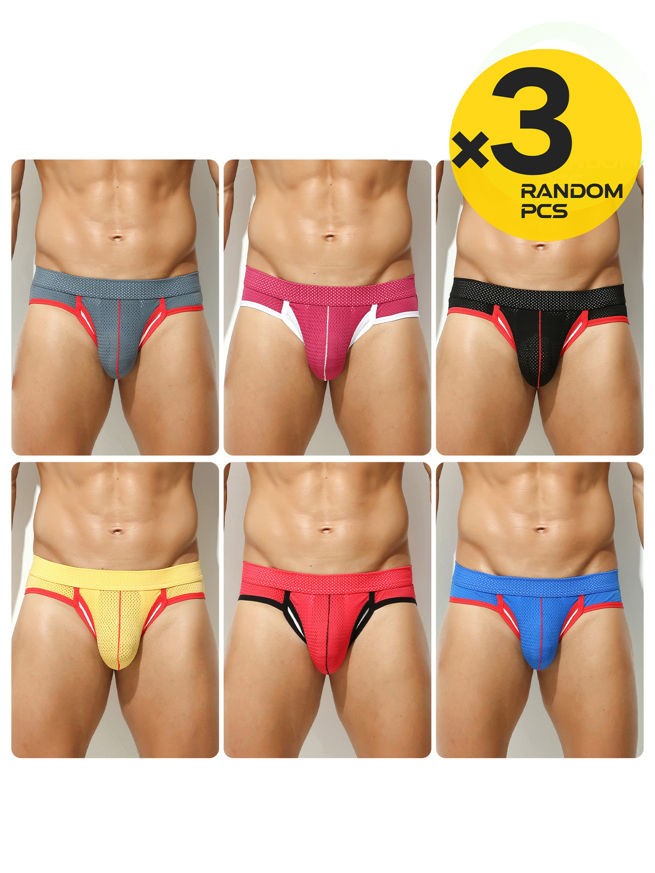 3 adet erkek örgü Boxer külot  - Mesh Sport Boxer incelemesi ve fiyatı